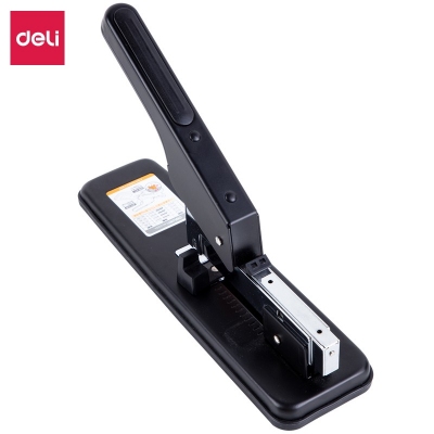 得力（deli） 重型厚层大号加厚订书器  可订100页 0394订书机
