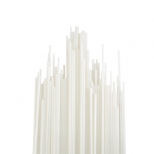得力(deli)3832 透明装订铆管φ5.0mm*500mm 100支/盒装