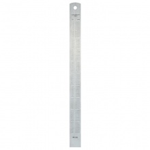 得力(deli) 8462 不锈钢尺 20CM
