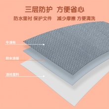 得力（deli） 73150 布质手提拉链袋 颜色随机