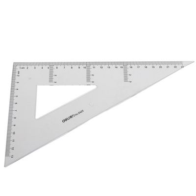 得力 6425 三角尺25cm(套)
