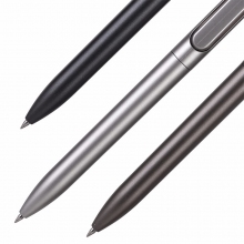 得力 A12 按动签字笔 0.5mm 12支/盒黑色