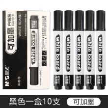 晨光 26301 可加墨白板笔  黑色 （计价单位：支）