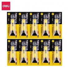得力（deli）7140 强力万能胶 7ml 10支/盒