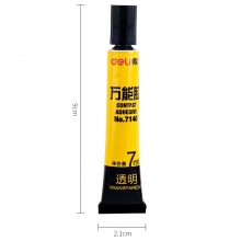 得力（deli）7140 强力万能胶 7ml 10支/盒