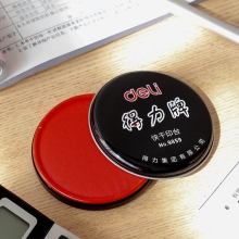 得力(deli) 9859 快干印泥 红