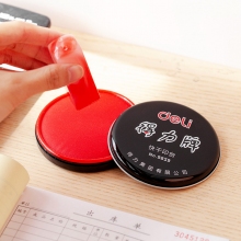 得力(deli) 9859 快干印泥 红