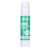 得力 7104 固体胶(白) 15g 12支/盒