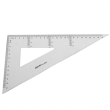 得力 6425 三角尺25cm(套)