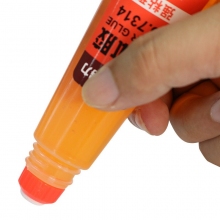 得力 7314 液体胶(黄) 12瓶/盒