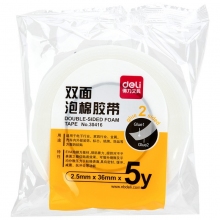 得力 DELI 30416 泡棉双面胶