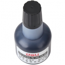 得力(deli) 7521 40ml号码机专用油墨 黑色