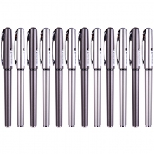 得力(deli) S25 中性笔 黑色 0.5mm 12支/盒