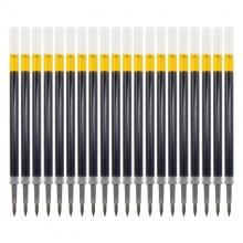 晨光（M&G） G-5 按动中性笔替芯0.5mm 办公用品 黑色 20支/盒 黑色