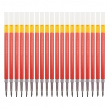 晨光（M&G） G-5 按动中性笔替芯0.5mm 办公用品 黑色 20支/盒 红色