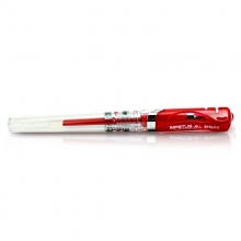 晨光（M&G） GP-1111 大容量拔帽式签字笔 0.7mm 12支/盒 红色