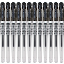 晨光（M&G） GP-1111 大容量拔帽式签字笔 0.7mm 12支/盒 黑色
