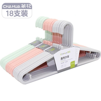 茶花（CHAHUA） 衣架 18支装