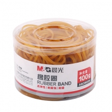 晨光（M&G） 橡皮筋乳胶圈牛皮筋橡皮圈橡胶圈办公文具财务用品 100g橡胶圈/盒