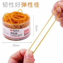 晨光（M&G） 橡皮筋乳胶圈牛皮筋橡皮圈橡胶圈办公文具财务用品 100g橡胶圈/盒