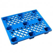 网格九脚塑料仓库托盘 50*40*12cm