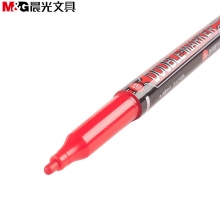 晨光（M&G）粗头细杆双头多用记号笔 MG2130红色 计价单位：支
